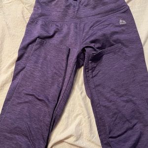 Purple workout pants